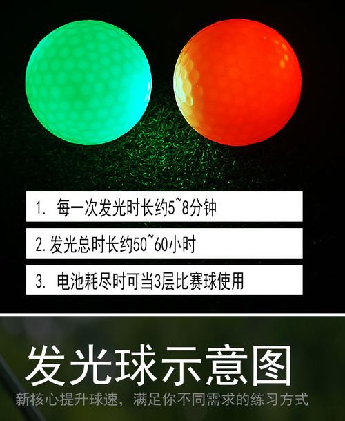 定制超大LED高尔夫球